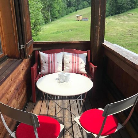 Ferienwohnung Morgentau Am Rande Der Wildnis Sibratsgfäll المظهر الخارجي الصورة