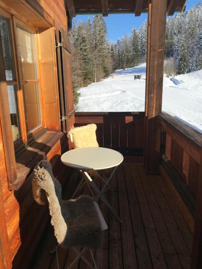 Ferienwohnung Morgentau Am Rande Der Wildnis Sibratsgfäll المظهر الخارجي الصورة