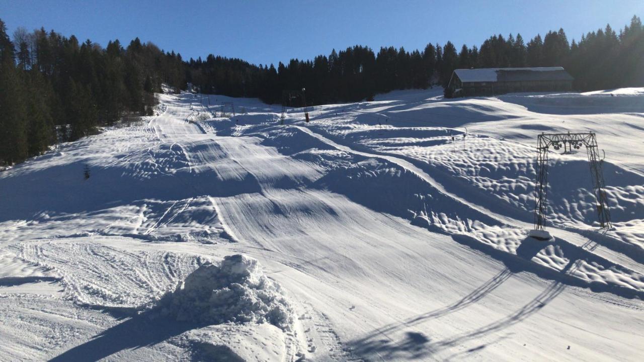 Ferienwohnung Morgentau Am Rande Der Wildnis Sibratsgfäll المظهر الخارجي الصورة