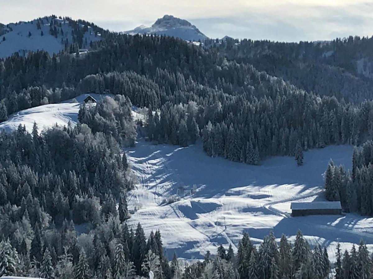 Ferienwohnung Morgentau Am Rande Der Wildnis Sibratsgfäll المظهر الخارجي الصورة