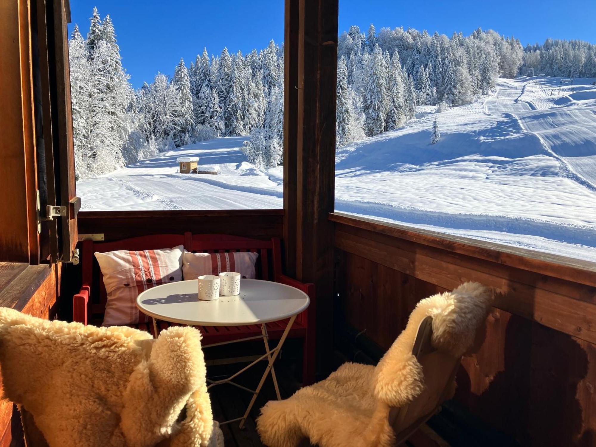 Ferienwohnung Morgentau Am Rande Der Wildnis Sibratsgfäll المظهر الخارجي الصورة